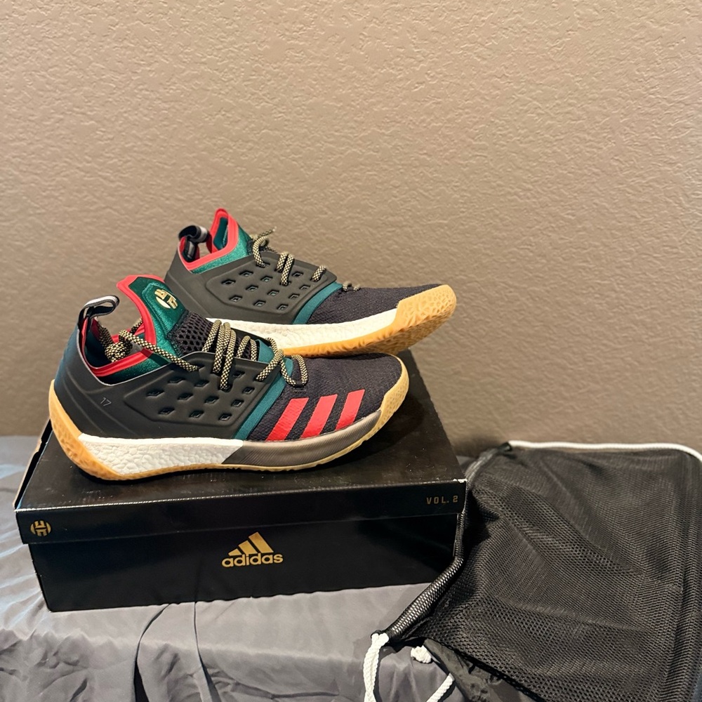 NEW Custom Adidas Harden Vol 2 “G” Designer Inspired Shoes Mens Size 13